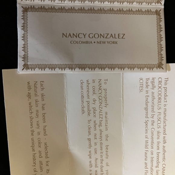 Nancy Gonzalez small black handbag - Picture 4 of 9